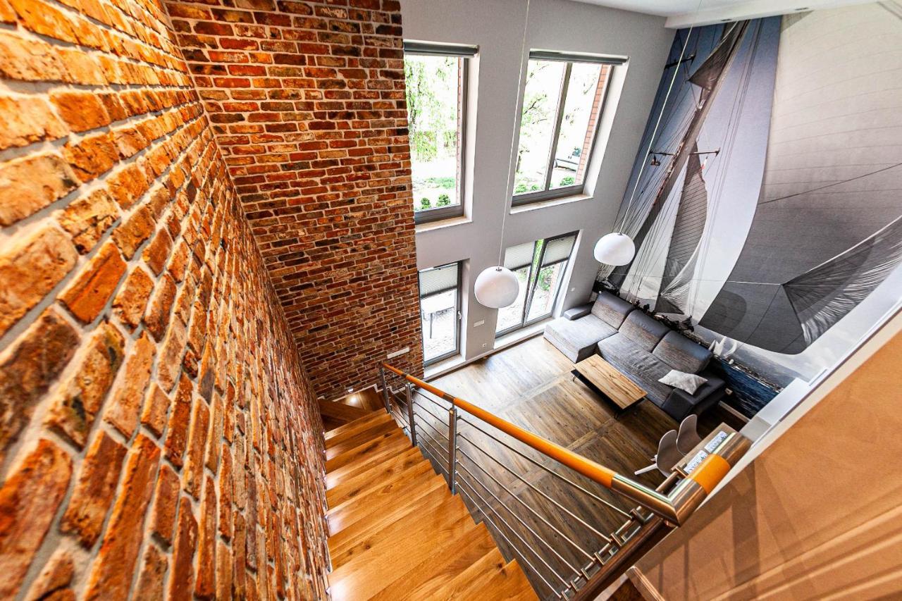 Euro Apartments Szafarnia Delux Gdansk Bagian luar foto
